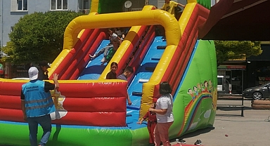 Karaman Belediyesi'nden çocuklar için bayram sürprizi