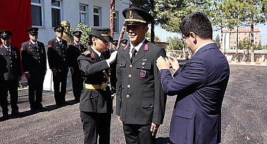 Ayrancı İlçe Jandarma'da Rütbe Heyecanı