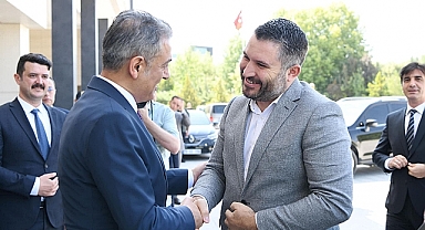 Bakan Yardımcısı İnan'dan Vali Akkoyun'a Ziyaret