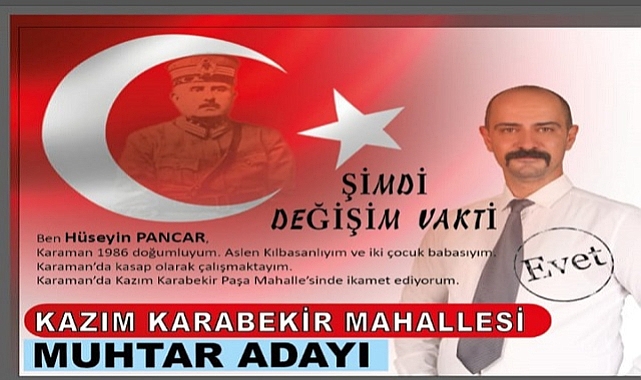 KAZIM KARABEKİR MAHALLESİN'DE ŞİMDİ DEĞİŞİM VAKTİ