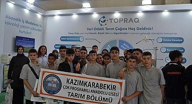 Kazımkarabekir Tarım bölümü öğrencileri fuara katıldı