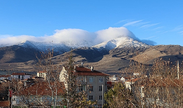 Karaman'ın Yüksek Kesimleri Beyaza Büründü