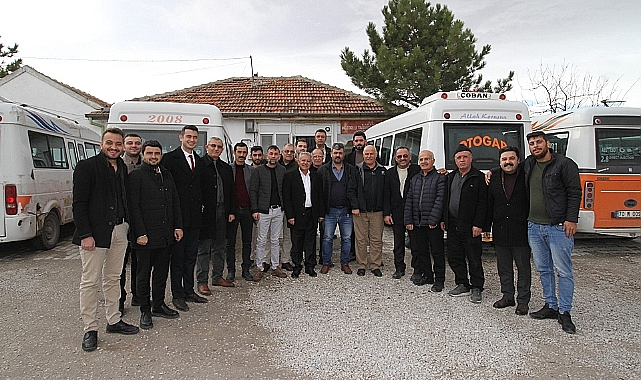 CHP'li Başkan Adayı Recep Sertçelik: Dolmuşçu esnafının sorunlarını birlikte çözeceğiz