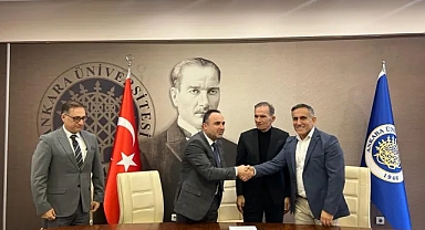 İbrahim Uysal, Ankara Üniversitesi Yetkilileri ile El Sıkıştı