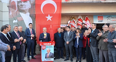 CHP Seçim Bürosu Açıldı