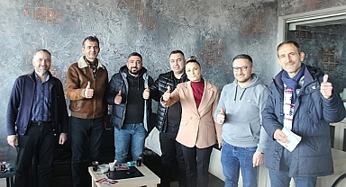 Elif Çeliktaş'tan galericiler sitesine ziyaret