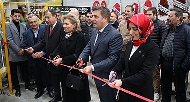 Karaman'da Sulu Elma Boylama Tesisi Hizmete girdi