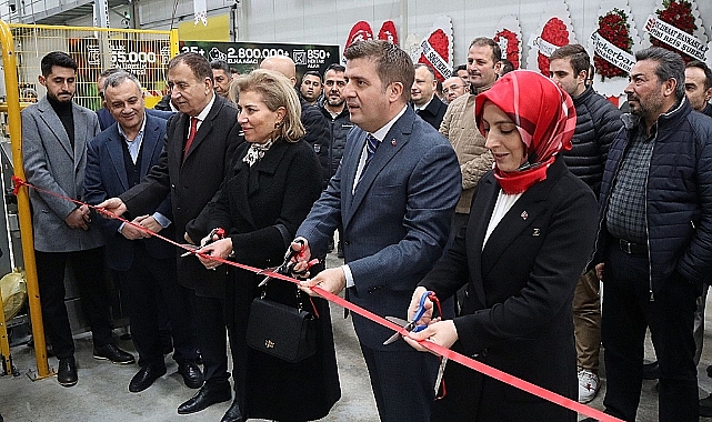 Karaman'da Sulu Elma Boylama Tesisi Hizmete girdi