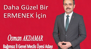 Osman Akdamar adaylık açıklaması
