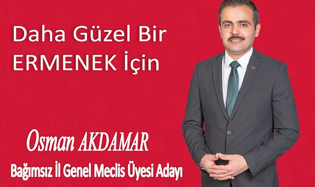 Osman Akdamar adaylık açıklaması