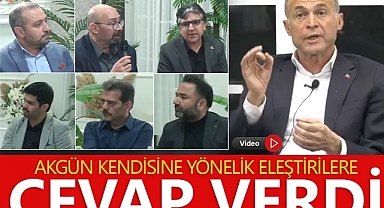 Mevlüt Akgün Gündem Takip Programında Gazetecilerin Sorularını Cevapladı