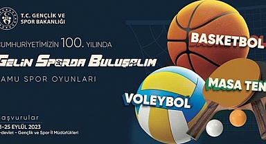 Kamu spor oyunları başlıyor