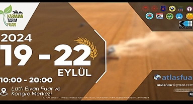 Karaman'da Tarım Fuarı Açılacak