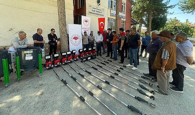 Makine ve ekipmanlar sahiplerini buldu