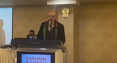 Karaman Barosu'nda Oktay Yılmaz 6. Kez başkanlığa seçildi