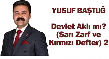 DEVLET AKLI MI? ( SARI ZARF VE KIRMIZI DEFTER ) 2