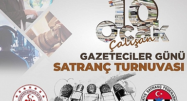 Gazeteciler Günü Satranç Turnuvası düzenlenecek