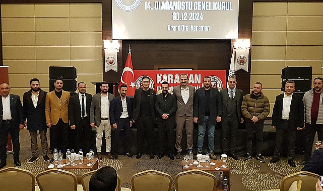 KARAMAN FUTBOL TARİHİNİN EN GENÇ KULÜP YÖNETİMİ GÖREVE GELDİ