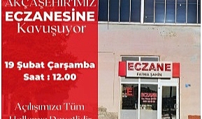 Akçaşehire Eczane Açılıyor