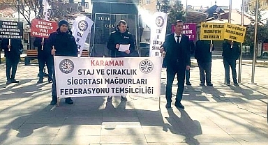 Staj Çıraklık Sigortası Mağdurları Hükümete Seslendi!