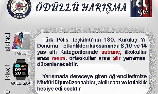 Karaman'da ödüllü yarışma düzenlenecek