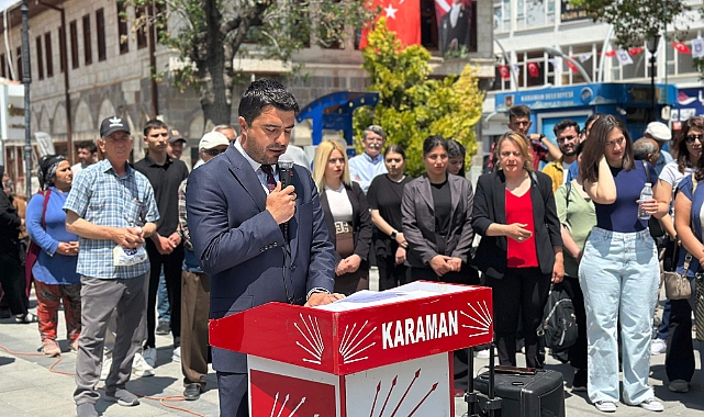 CHP Karaman Merkez İlçe Başkanı Mustafa Mut 19 Mayıs Mesajı
