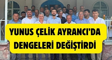 Ayrancı’da Gönül Buluşması: Yunus Çelik’ten Güçlü Mesaj!