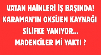 VATAN HAİNLERİ İŞ BAŞINDA!