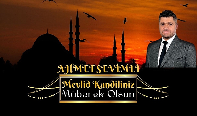 Sudurağı Gençler Birliği Başkanı Ahmet Sevimli’den Mevlid Kandili Mesajı