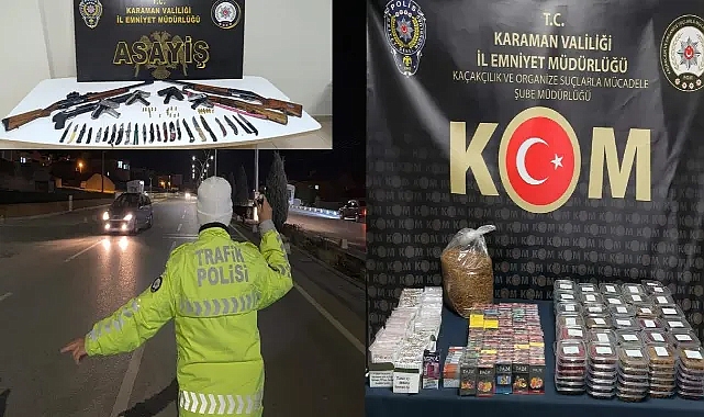 Bir Haftada Araması Olan 18 Şahıs Yakalandı, 9 Şahıs Tutuklandı
