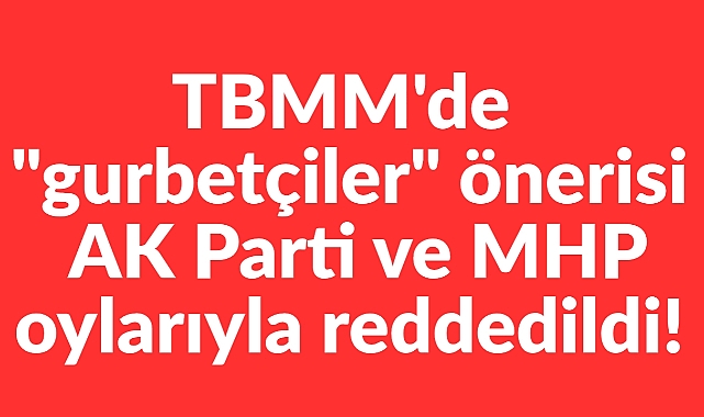 TBMM'de
