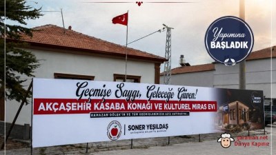 Akçaşehir’de Geçmişi Yaşatacak Kültürel Miras Evi Yükseliyor