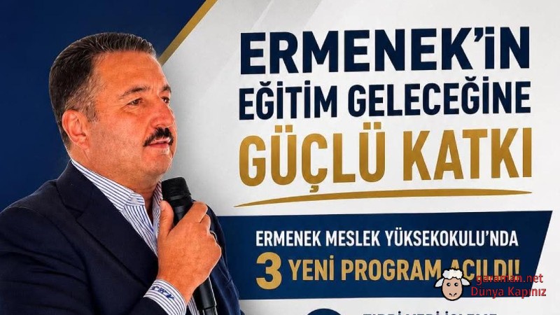 Ermenek’in Eğitim Geleceğine Güçlü Katkı