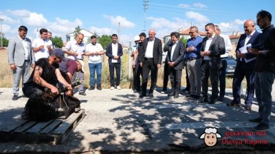 Esentepe Mahallesi’nde Doğalgaz İçin İlk Kazma Vuruldu