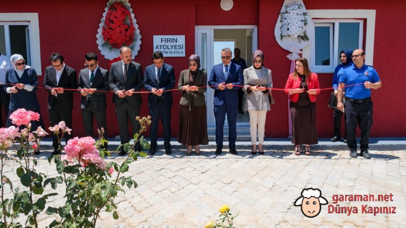 Karaman Açık Ceza İnfaz Kurumunda Fırın Hizmete Açıldı