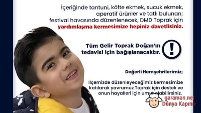 Kazımkarabekir'de Toprak İçin Kermes Düzenlenecek