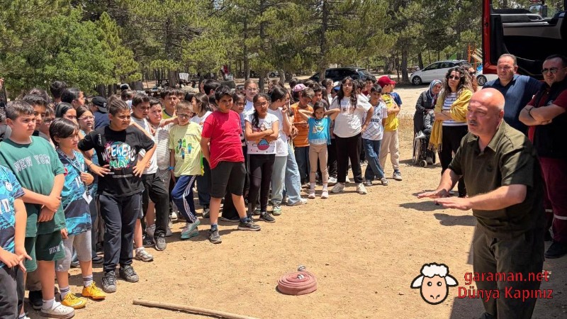 Öğrencilere Orman Yangınları Eğitimi Verildi