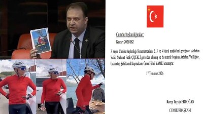 Ardahan Valisi Çiçekli Görevden Alındı