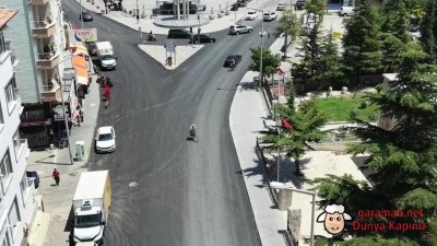 Karaman Belediyesi Sıcak Asfalt Çalışmalarını Sürdürüyor