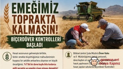 Karaman'da Biçerdöver Kontrolleri Başladı