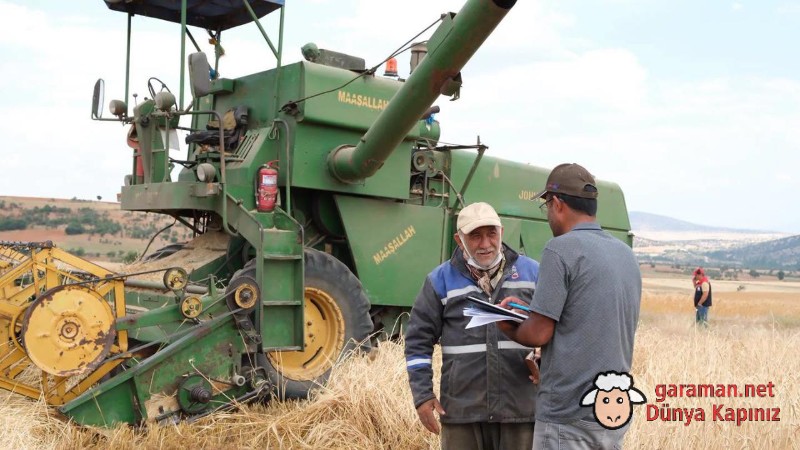 Karaman'da Hasat Sezonunda Biçerdöver Denetimleri Sıklaştırıldı