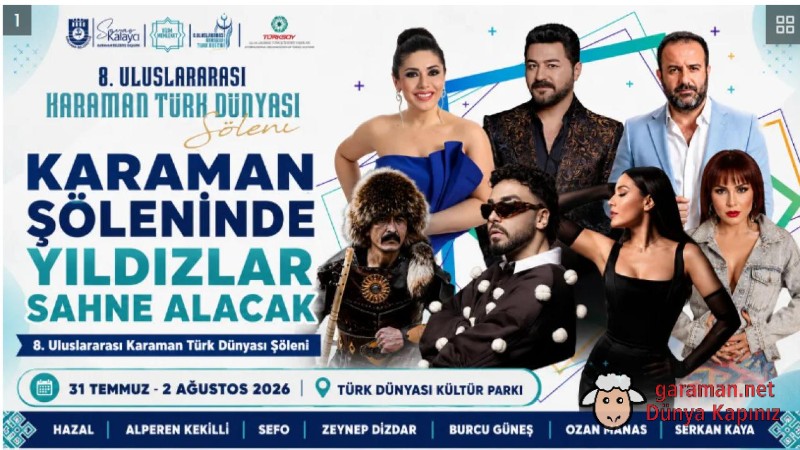 Karaman'da Müzik Dolu Üç Gece Başlıyor