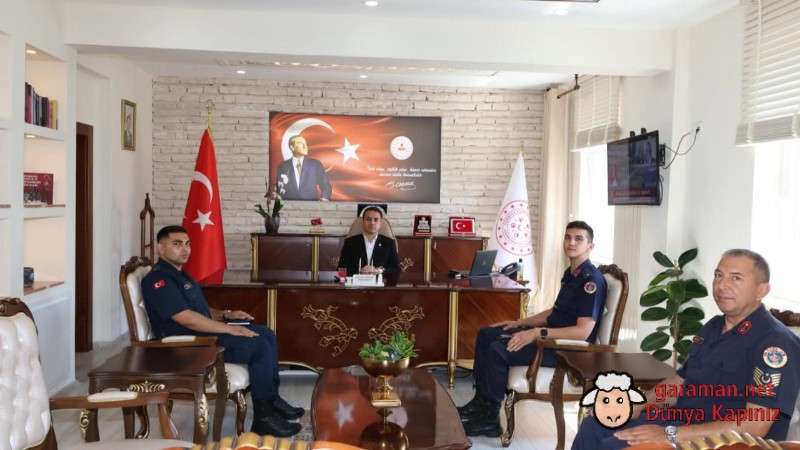 Yeni Komutandan Ziyaret