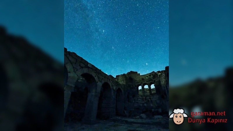 Karaman Değle Ören Yeri'nde Perseid Meteor Yağmuru Gözlemlen