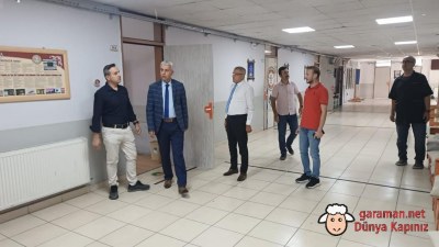Karaman İl Millî Eğitim Müdürü Kılınç’tan Okullara Ziyaret