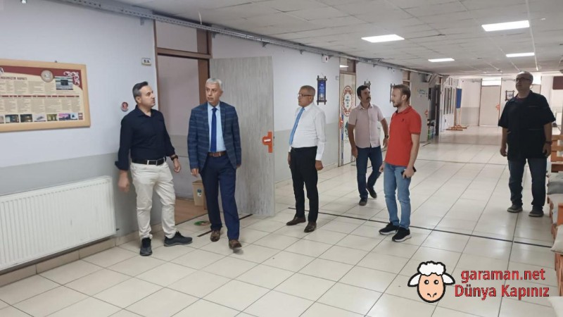 Karaman İl Millî Eğitim Müdürü Kılınç’tan Okullara Ziyaret