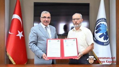 KMÜ İle Karaman İnsan ve Medeniyet Hareketi Derneği Arasında İş Birliği Protokolü İmzalandı