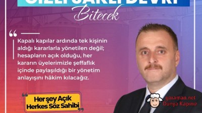 Özdal: Karaman Ticaret Borsası'nda Şeffaflık Devri Başlay...