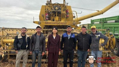 TAKE Projesi Kapsamında Nohut Hasat Kontrolleri Sürüyor