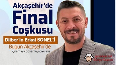 Akçaşehir Altın Elma Festivali Erkal Sonel ile Kapanıyor